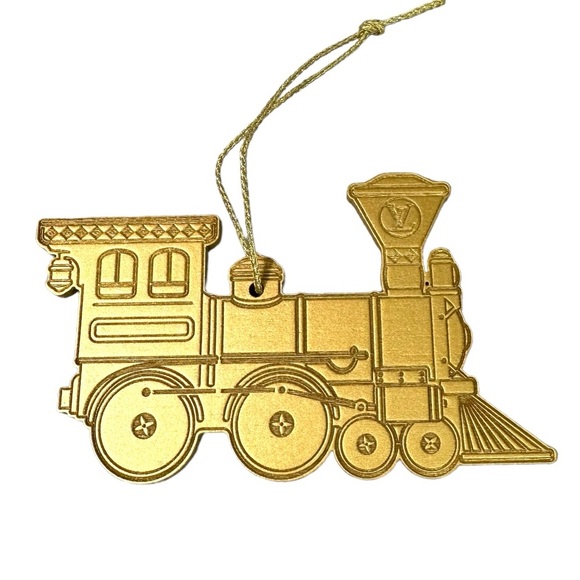 ❤️✨Large LV Gold Train Ornament 2022 - Picture 3 of 8
